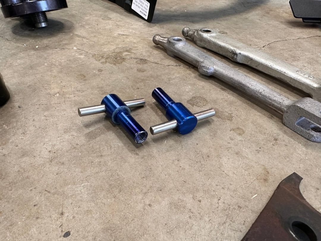 Blue Rocker Cover T-Bolts - Classic Mini DIY
