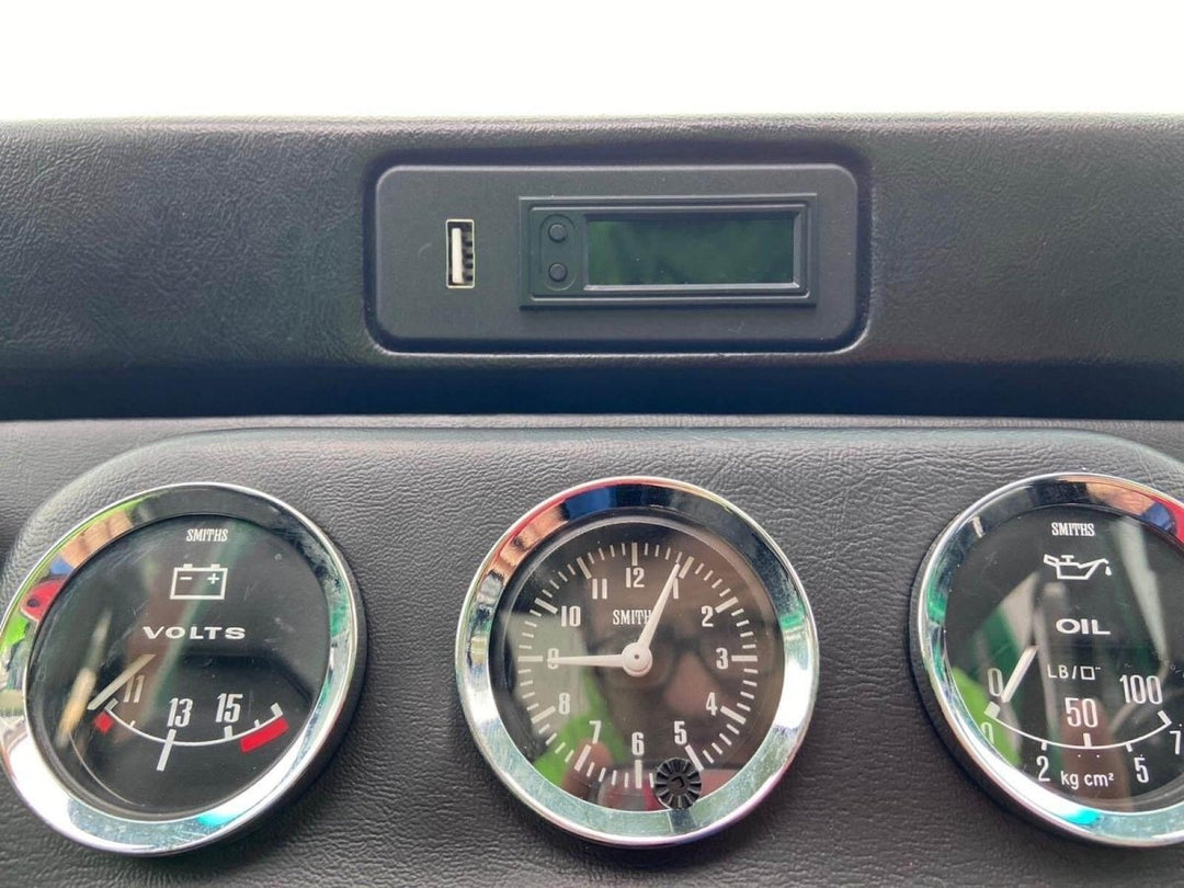 Classic Mini Ashtray Clock Insert - Classic Mini DIY