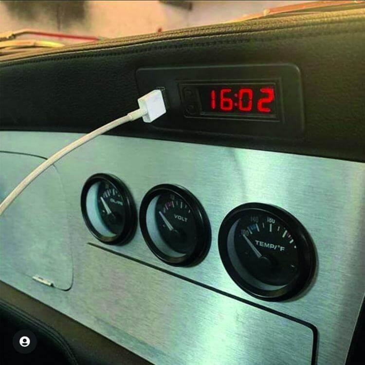 Classic Mini Ashtray Clock Insert - Classic Mini DIY