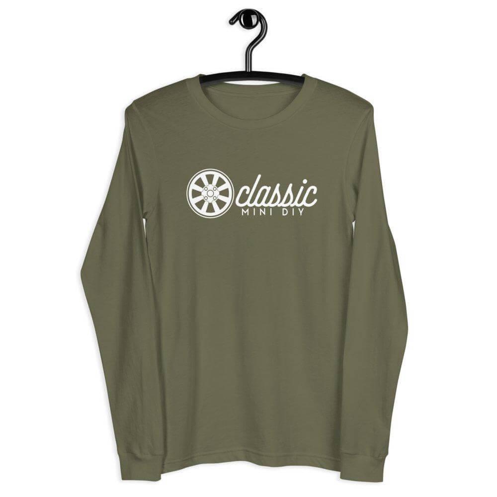 Classic Mini DIY Logo - Unisex Long Sleeve Tee - Classic Mini DIY