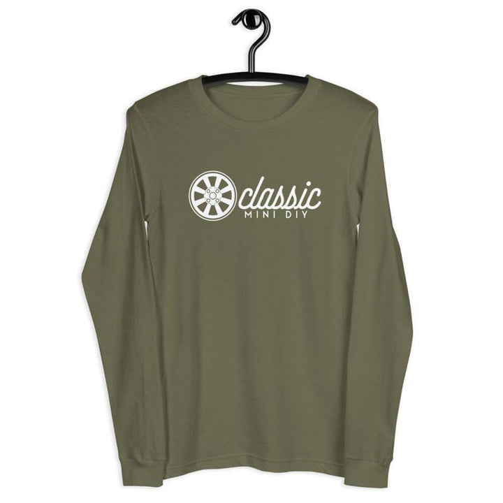 Classic Mini DIY Logo - Unisex Long Sleeve Tee - Classic Mini DIY