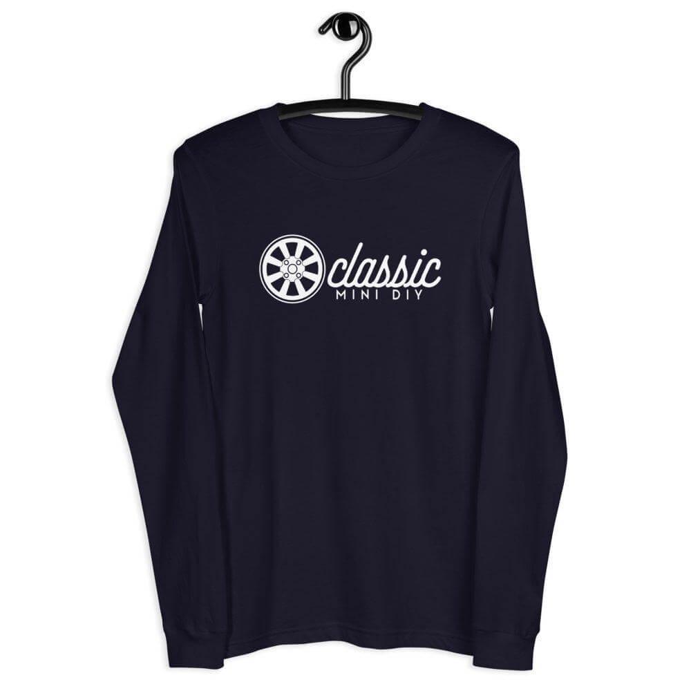 Classic Mini DIY Logo - Unisex Long Sleeve Tee - Classic Mini DIY