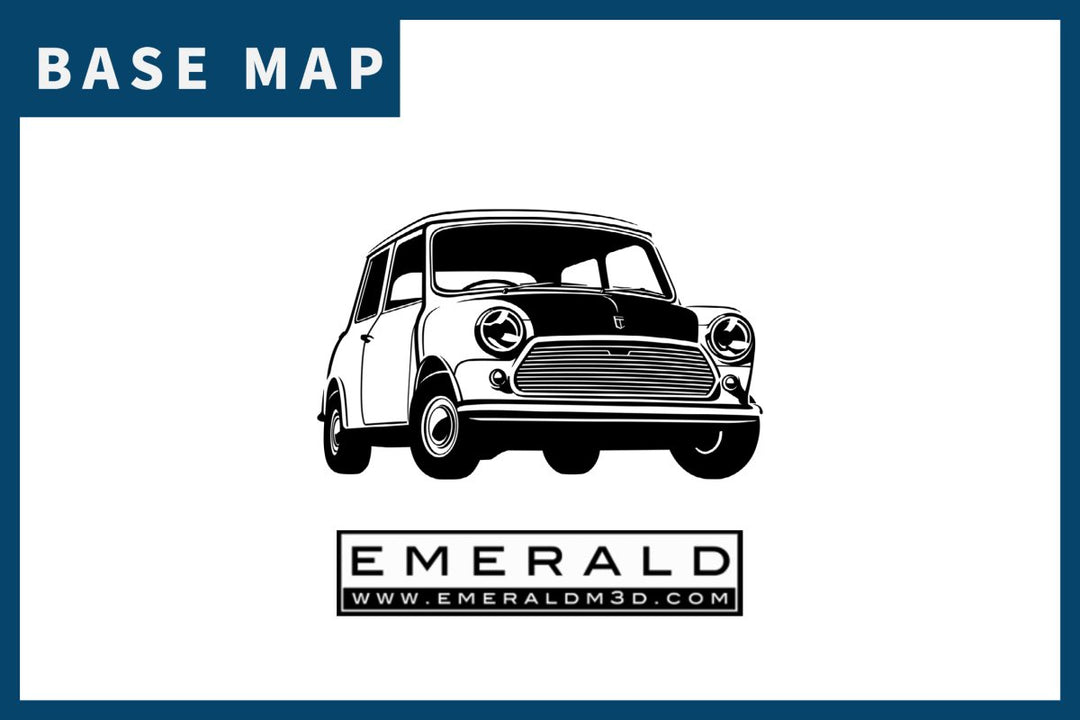 Emerald | Classic Mini Base Map - Classic Mini DIY