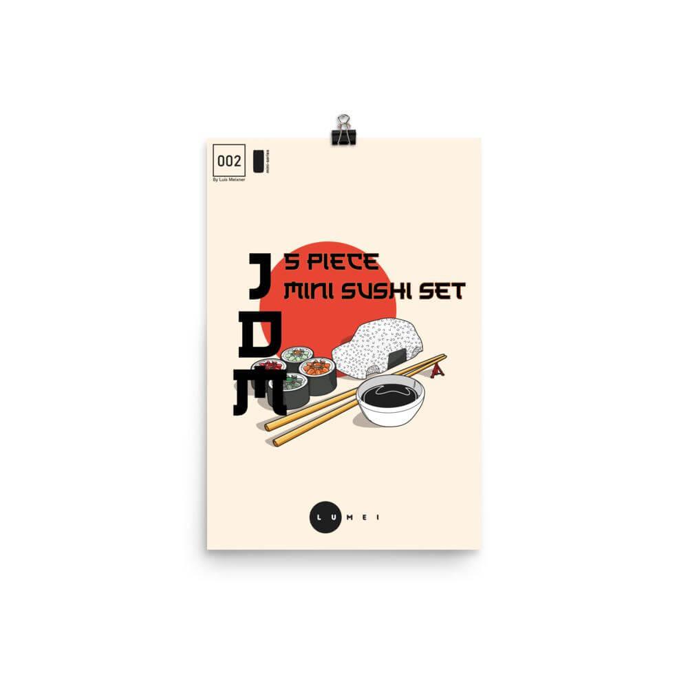 Mini Sushi Set - Poster - Classic Mini DIY