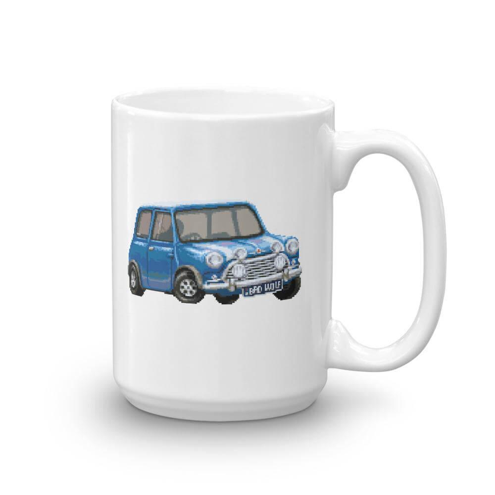 Retro Pixel Art - Bad Wolf Mini Mug - Classic Mini DIY