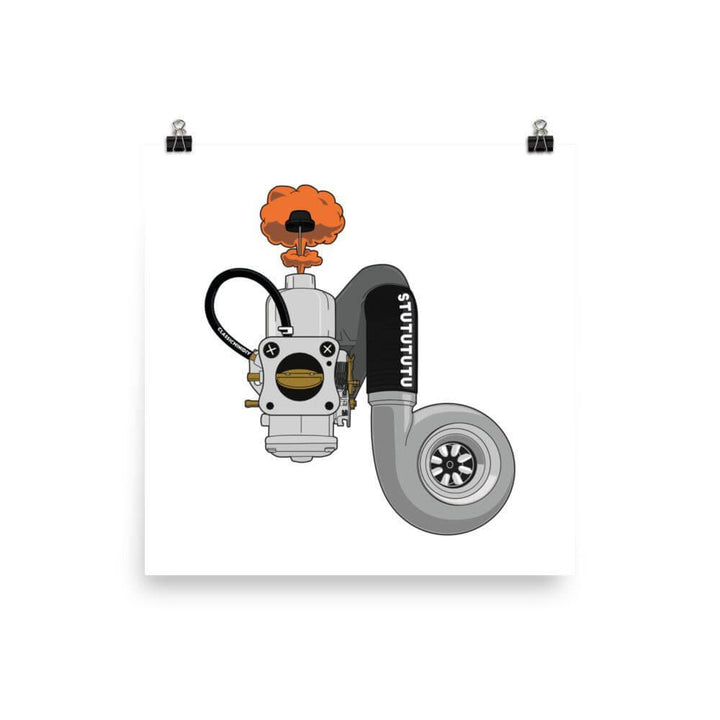 Special Edition Turbo HIF44 Poster - Classic Mini DIY