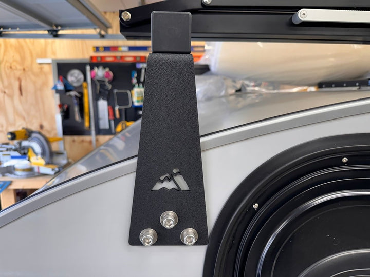 Teardrop Trailer Roof Rack Brackets - Classic Mini DIY