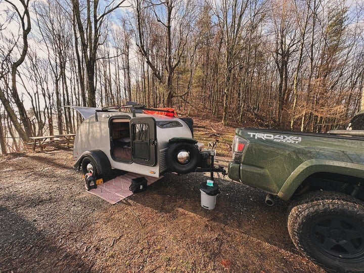 Teardrop Trailer Roof Rack Brackets - Classic Mini DIY