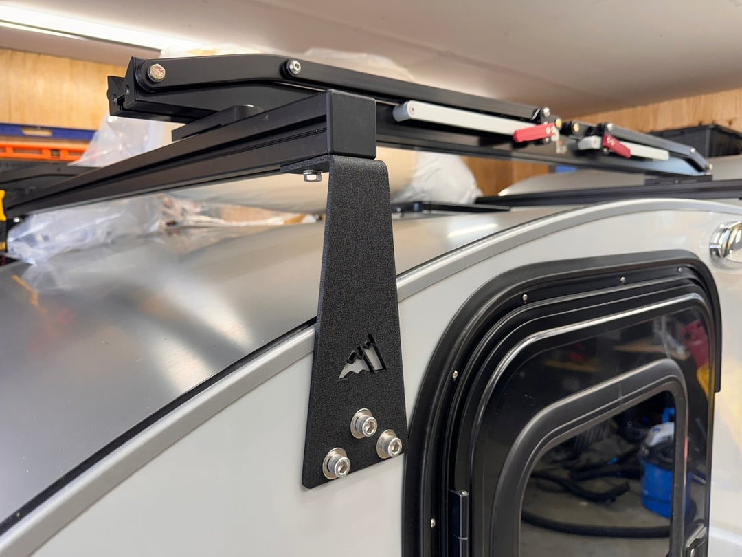 Teardrop Trailer Roof Rack Brackets - Classic Mini DIY