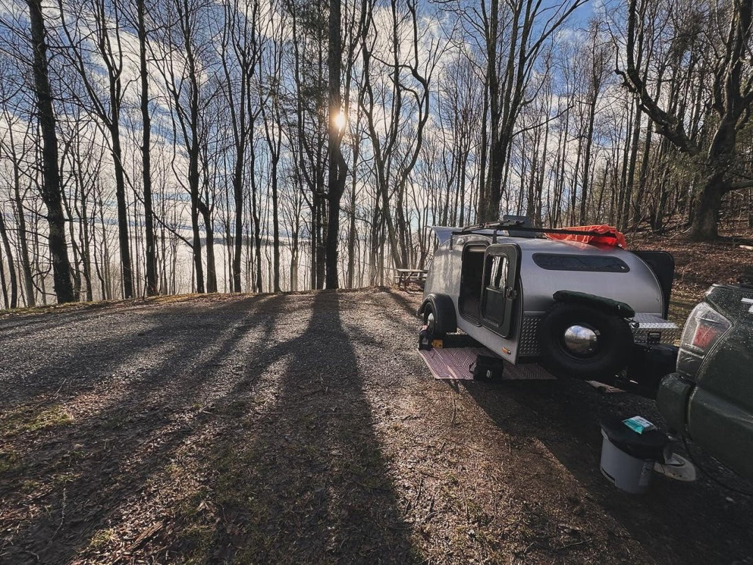 Teardrop Trailer Roof Rack Brackets - Classic Mini DIY