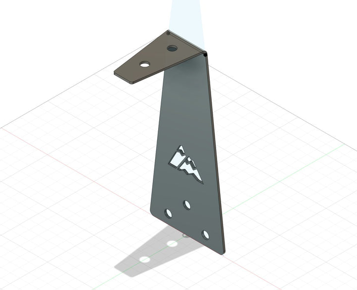 Teardrop Trailer Roof Rack Brackets - Digital Files - Classic Mini DIY