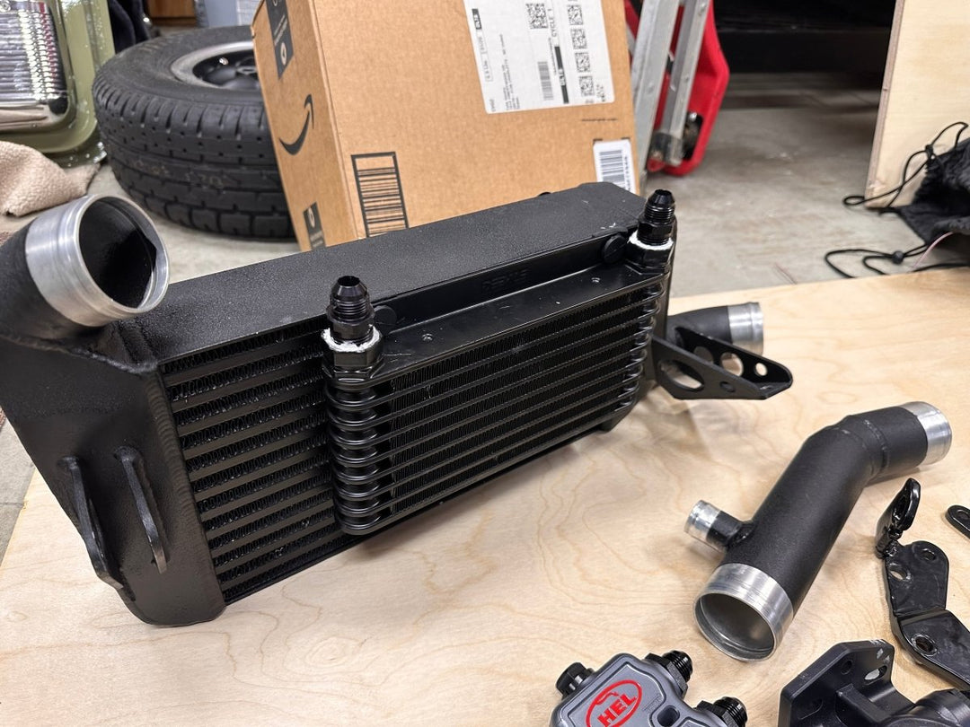 The Car Kitchen - Full Front Mount Intercooler Kit - Classic Mini DIY