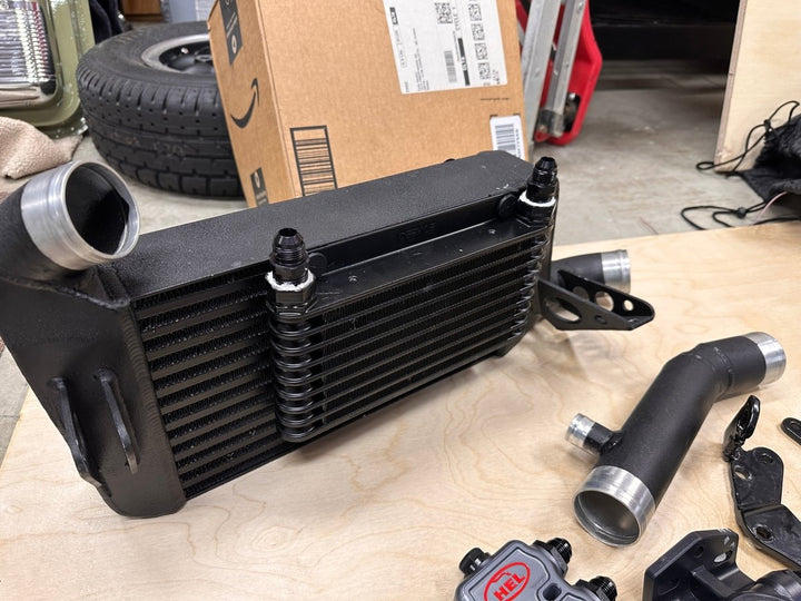 The Car Kitchen - Full Front Mount Intercooler Kit - Classic Mini DIY