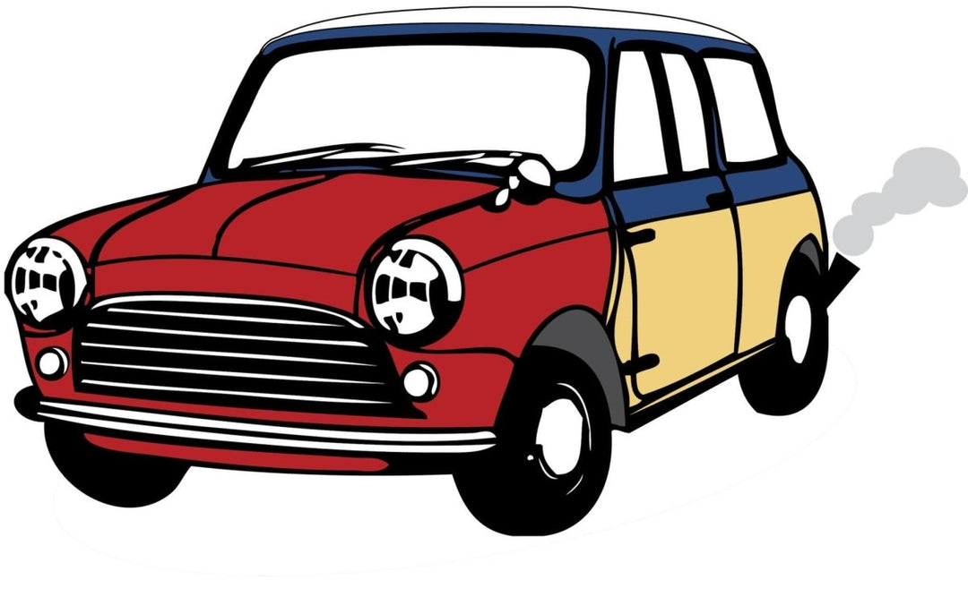 The DIY Mini Sticker - Classic Mini DIY