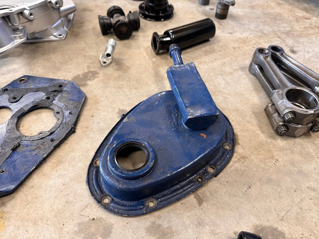 Timing Cover with Breather and AN fitting - Classic Mini DIY