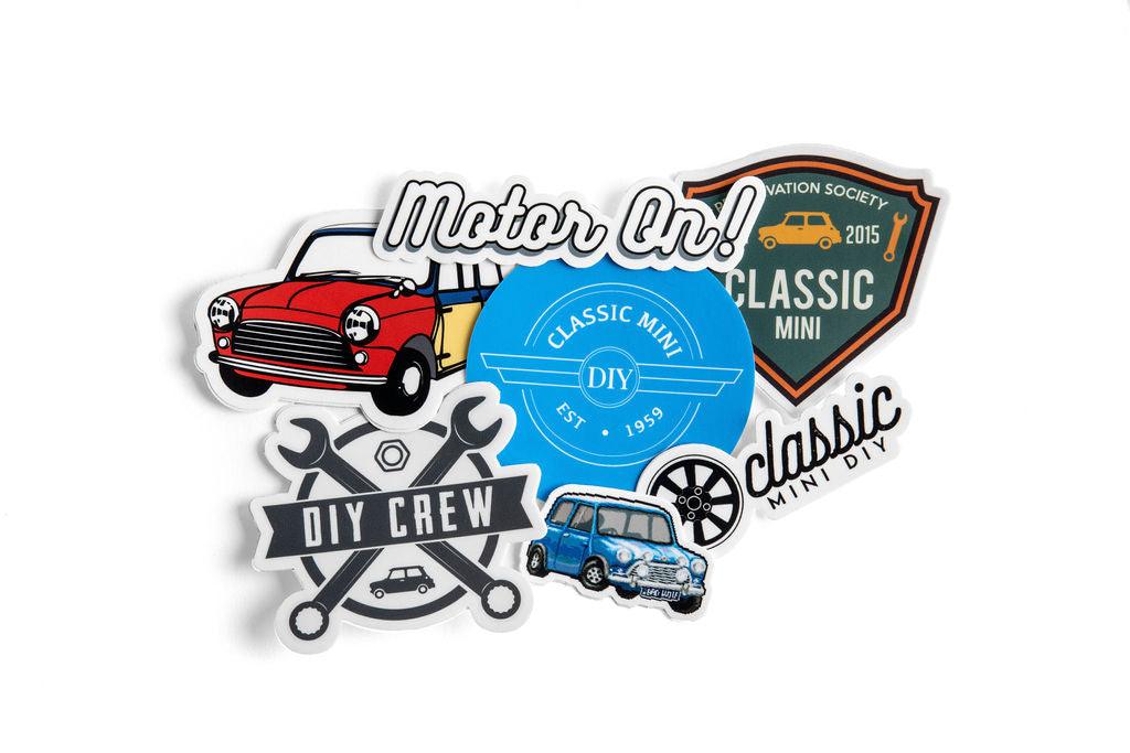 Stickers - Classic Mini DIY