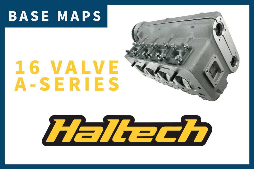 16v A-Series Haltech | Classic Mini Base Map - Classic Mini DIY