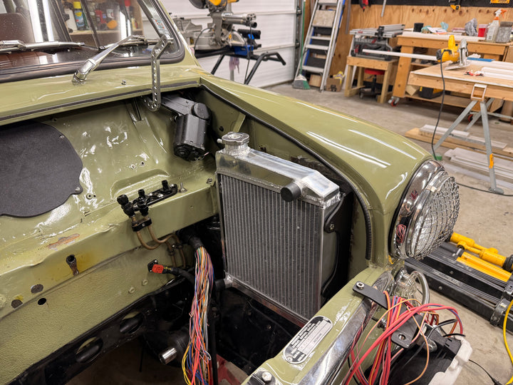 Complete Electric Fan Conversion Shroud Kit