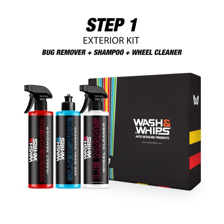 WASH&WHIPS 3 - Step Car Care System - Classic Mini DIY