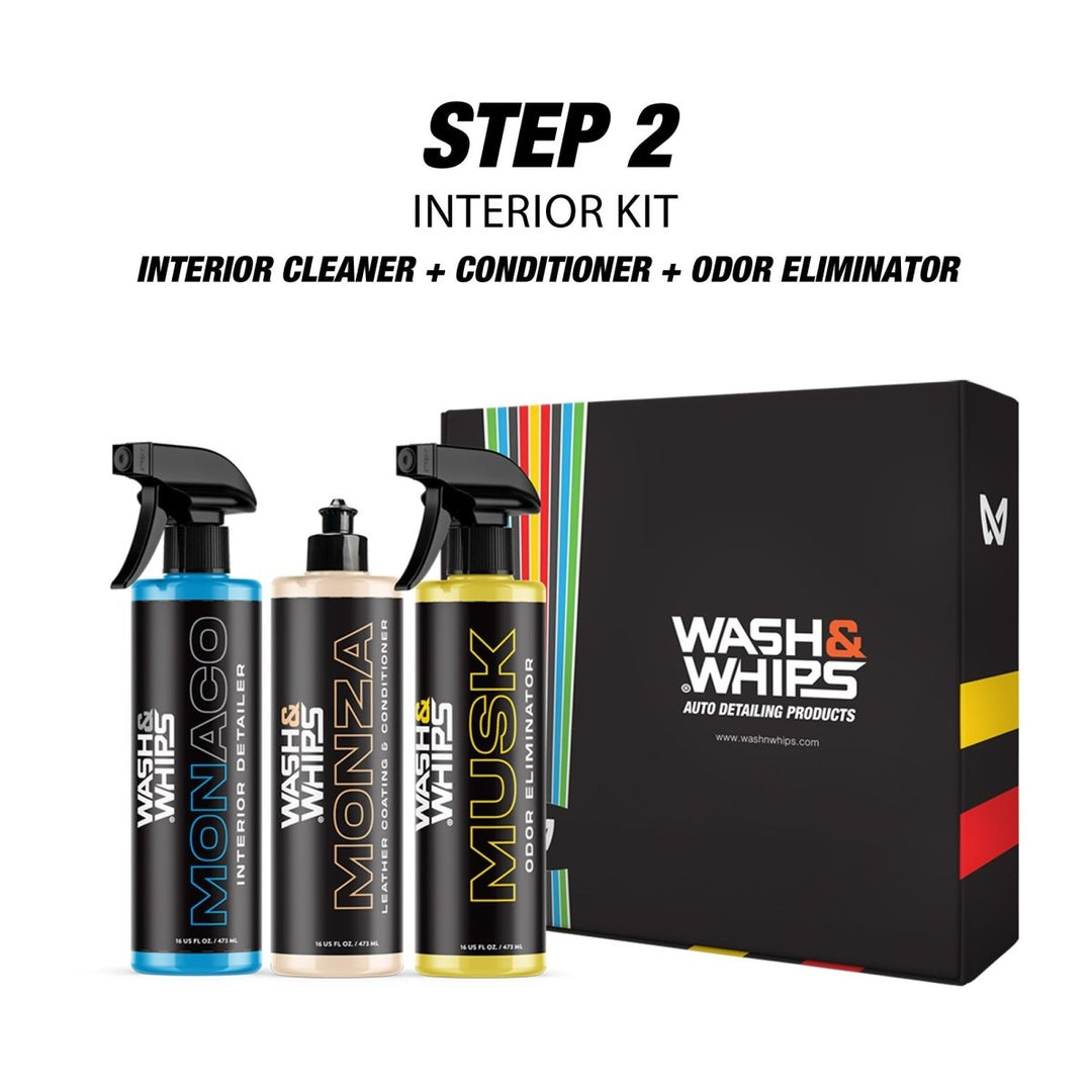 WASH&WHIPS 3 - Step Car Care System - Classic Mini DIY