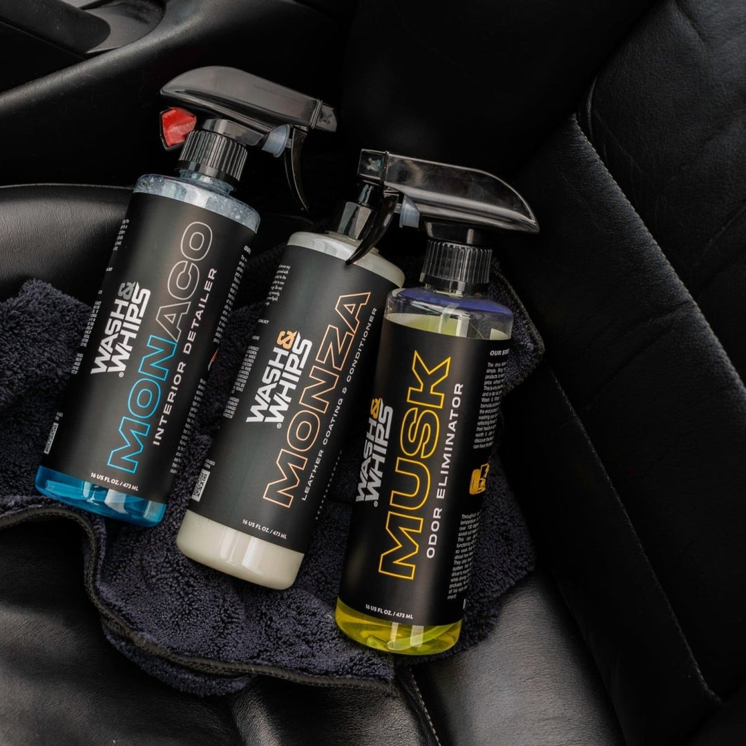 WASH&WHIPS 3 - Step Car Care System - Classic Mini DIY