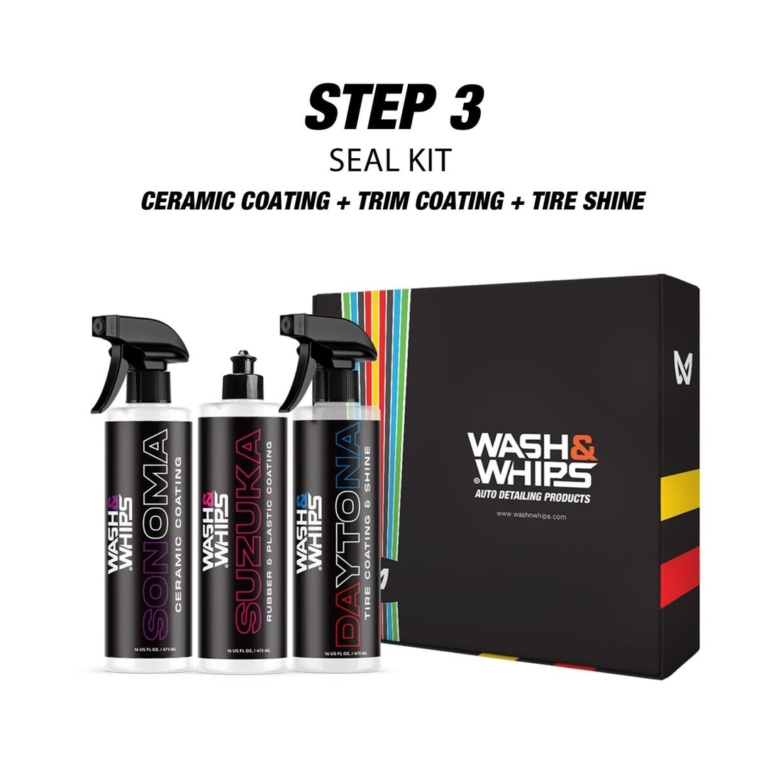 WASH&WHIPS 3 - Step Car Care System - Classic Mini DIY