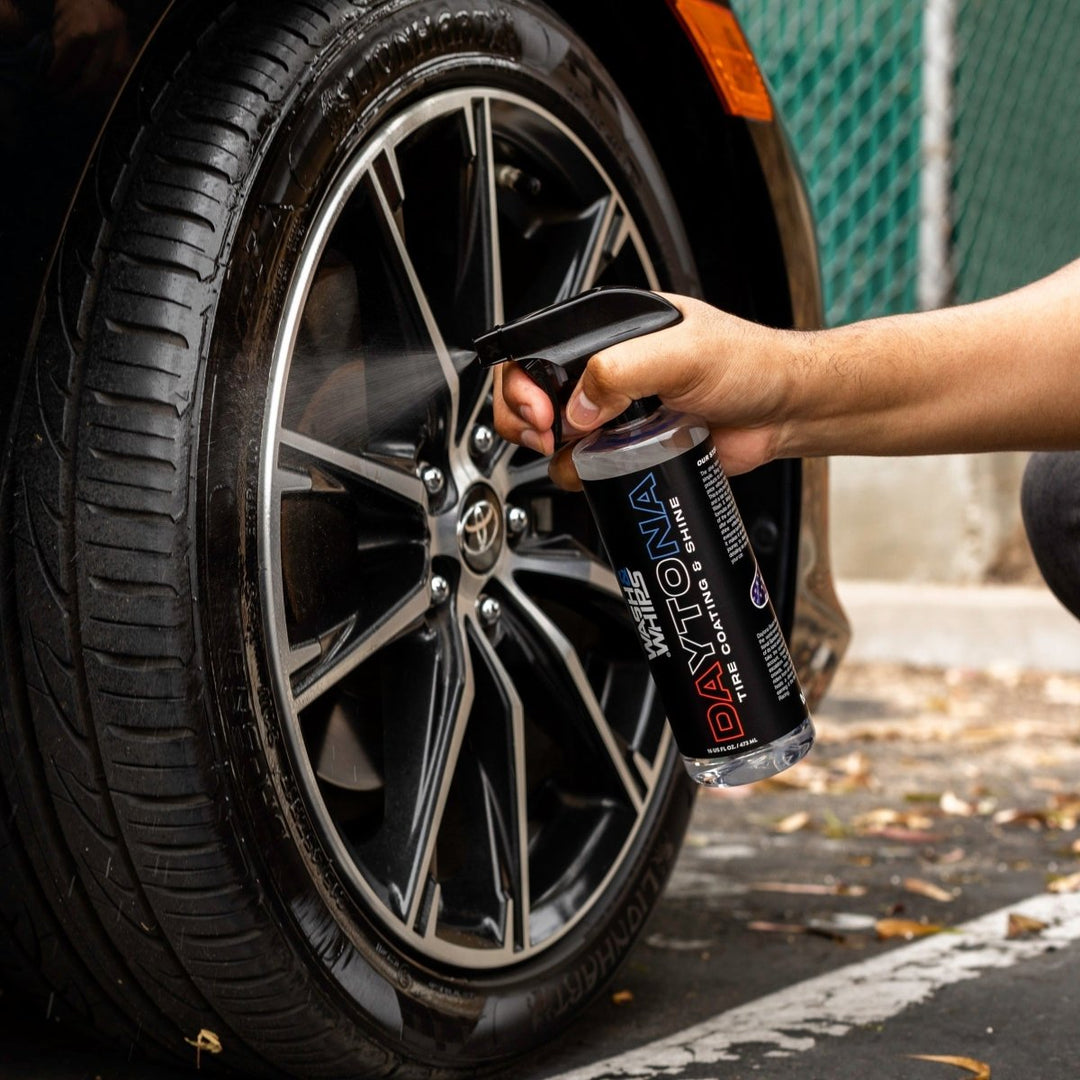 WASH&WHIPS Daytona Tire Coating & Shine - Classic Mini DIY