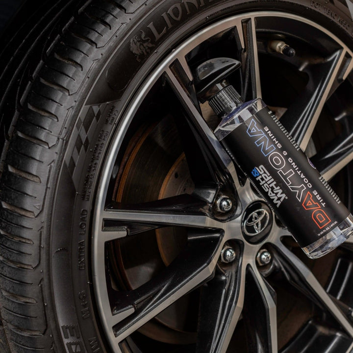WASH&WHIPS Daytona Tire Coating & Shine - Classic Mini DIY