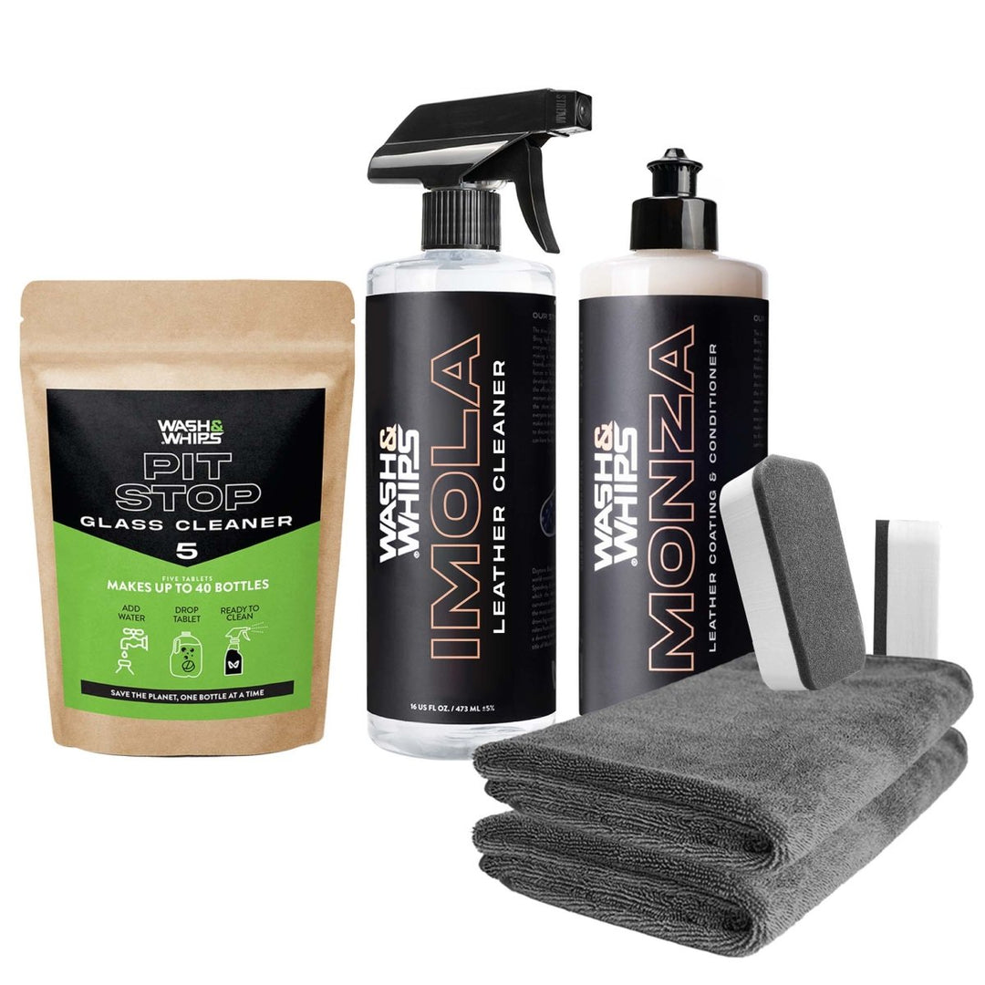 WASH&WHIPS Leather Care Kit - Classic Mini DIY