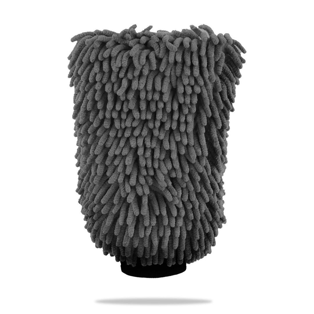 WASH&WHIPS Microfiber Chenille Car Cleaning Mitt - 2pk - Classic Mini DIY