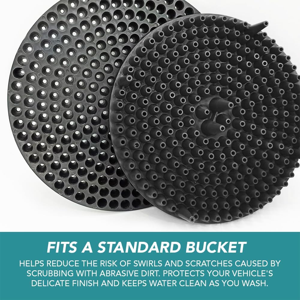 WASH&WHIPS Pit Stop Particle Interceptor - Fits 5 / 3.5 G Buckets - Classic Mini DIY