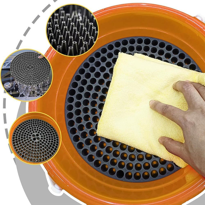 WASH&WHIPS Pit Stop Particle Interceptor - Fits 5 / 3.5 G Buckets - Classic Mini DIY