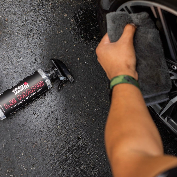 WASH&WHIPS Wheel & Tire Wash & Shine Kit - $48 Value - Classic Mini DIY