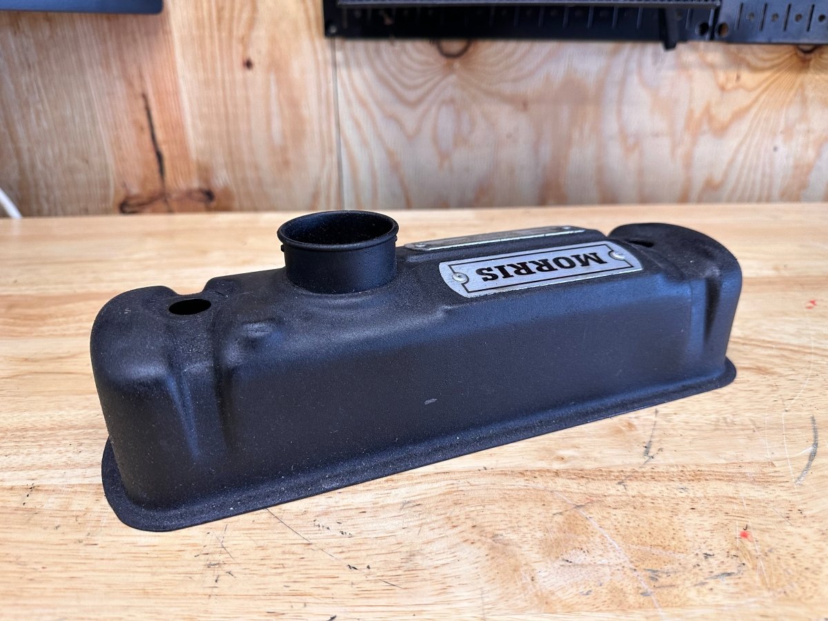 Wrinkle Black Rocker Cover - Bad Wolf Supercharged – Classic Mini DIY